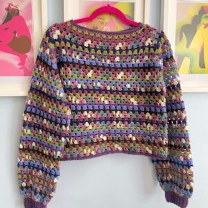 Alternative view of Cool Tone Striped Jumper - Size M