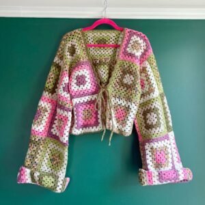 Alternative view of Forest Fairy Crochet Cardigan - Size S/M