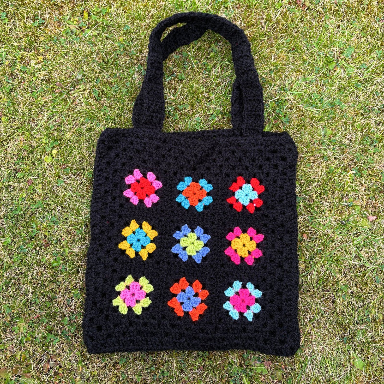 Black Rainbow Skirt + Bag Combo - Size S/M - Image 5