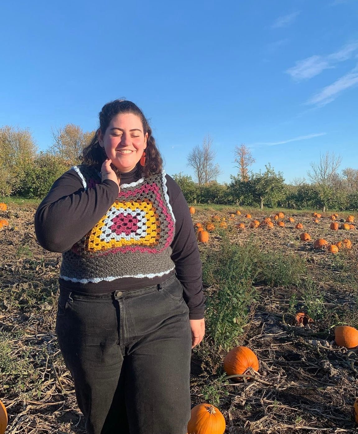70s Granny Square Vest - PDF Pattern - Image 5
