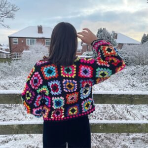 Hooked By Lou Granny Square Crochet Pattern