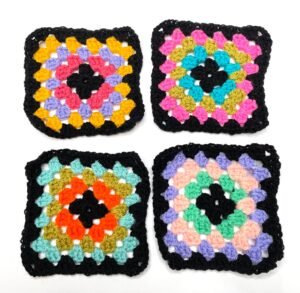 Hooked By Lou Granny Square Crochet Pattern