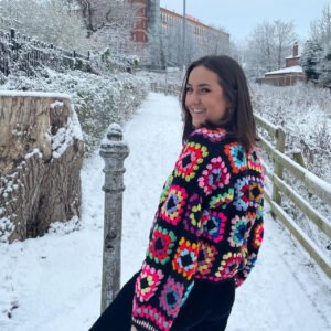 Hooked By Lou Granny Square Crochet Pattern