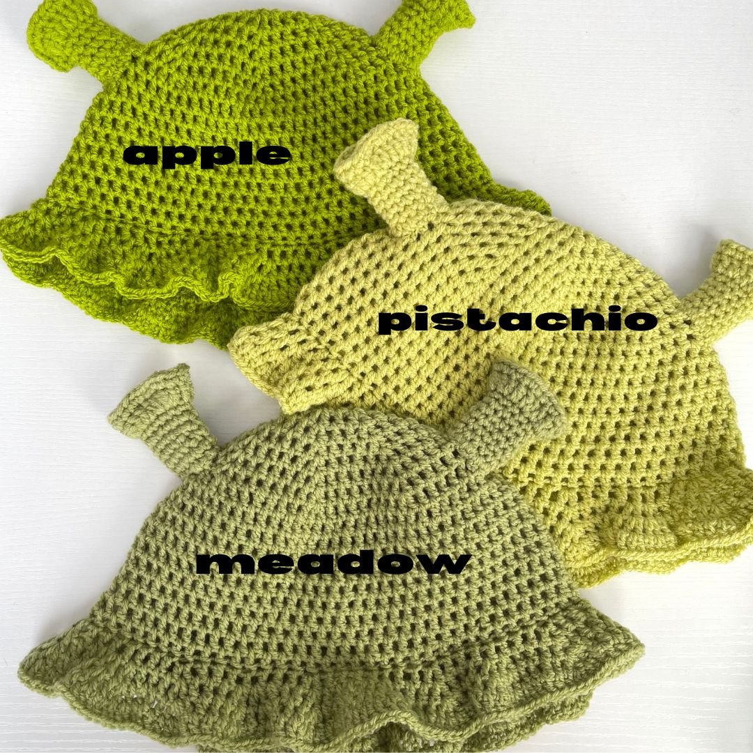Crochet Shrek Hat - Image 5