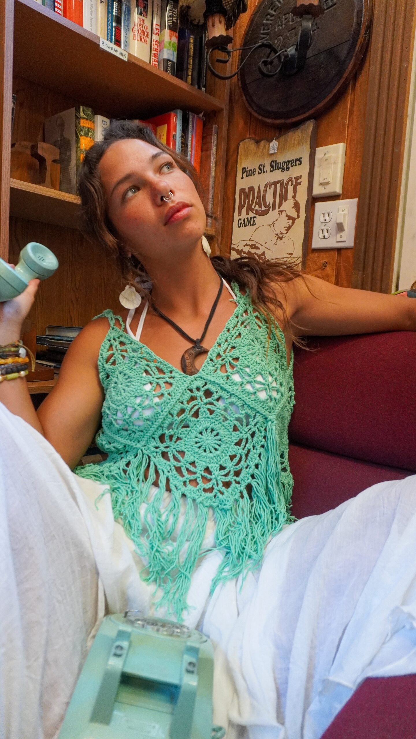 Sand Dollar Crochet Top