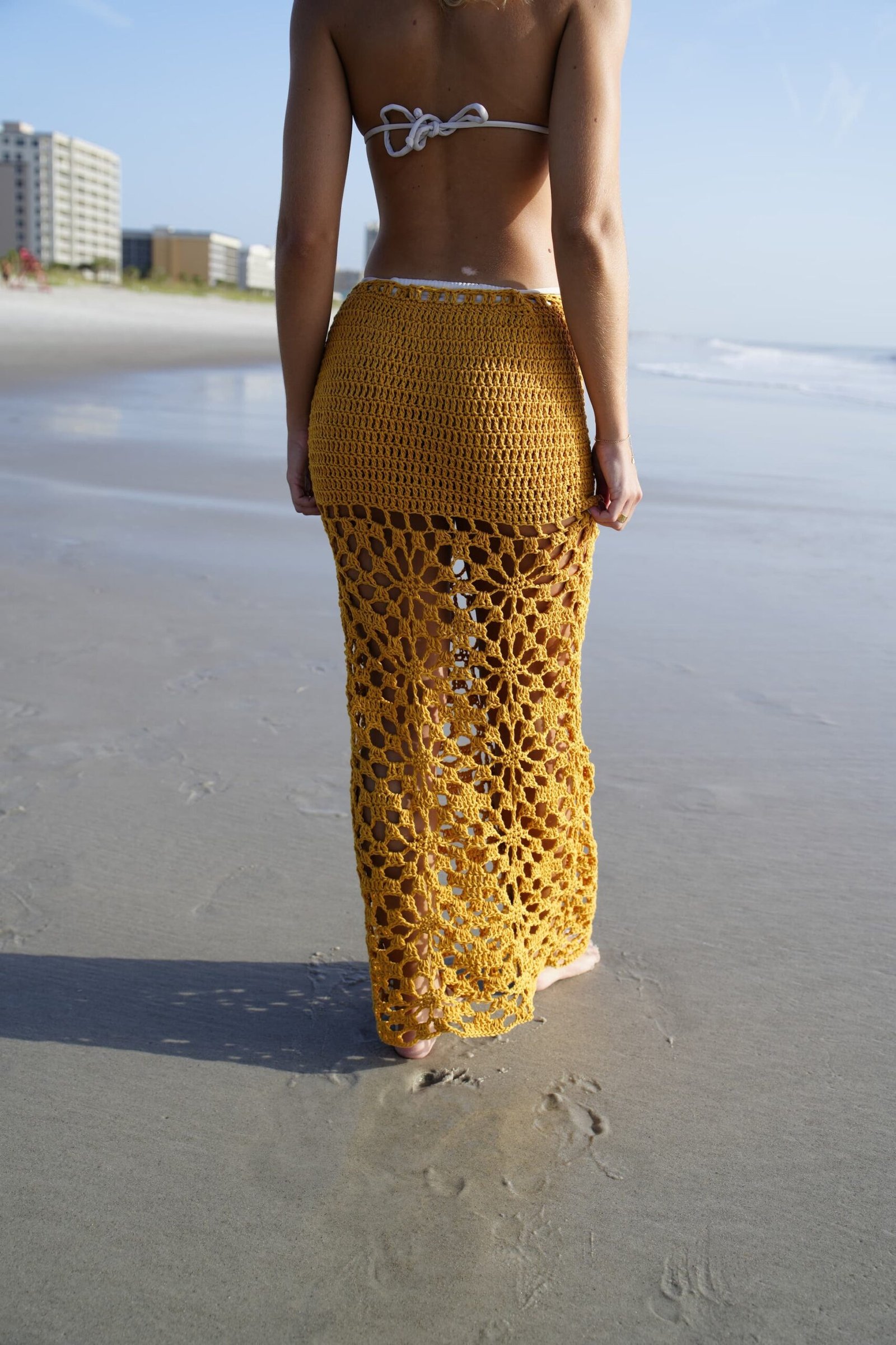 Sarah Crochet Long Skirt - Image 5