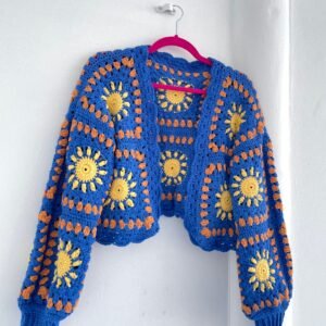 Hixiiee Sun Cardigan Crochet Pattern