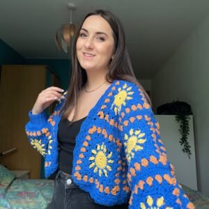 Hixiiee Sun Cardigan Crochet Pattern